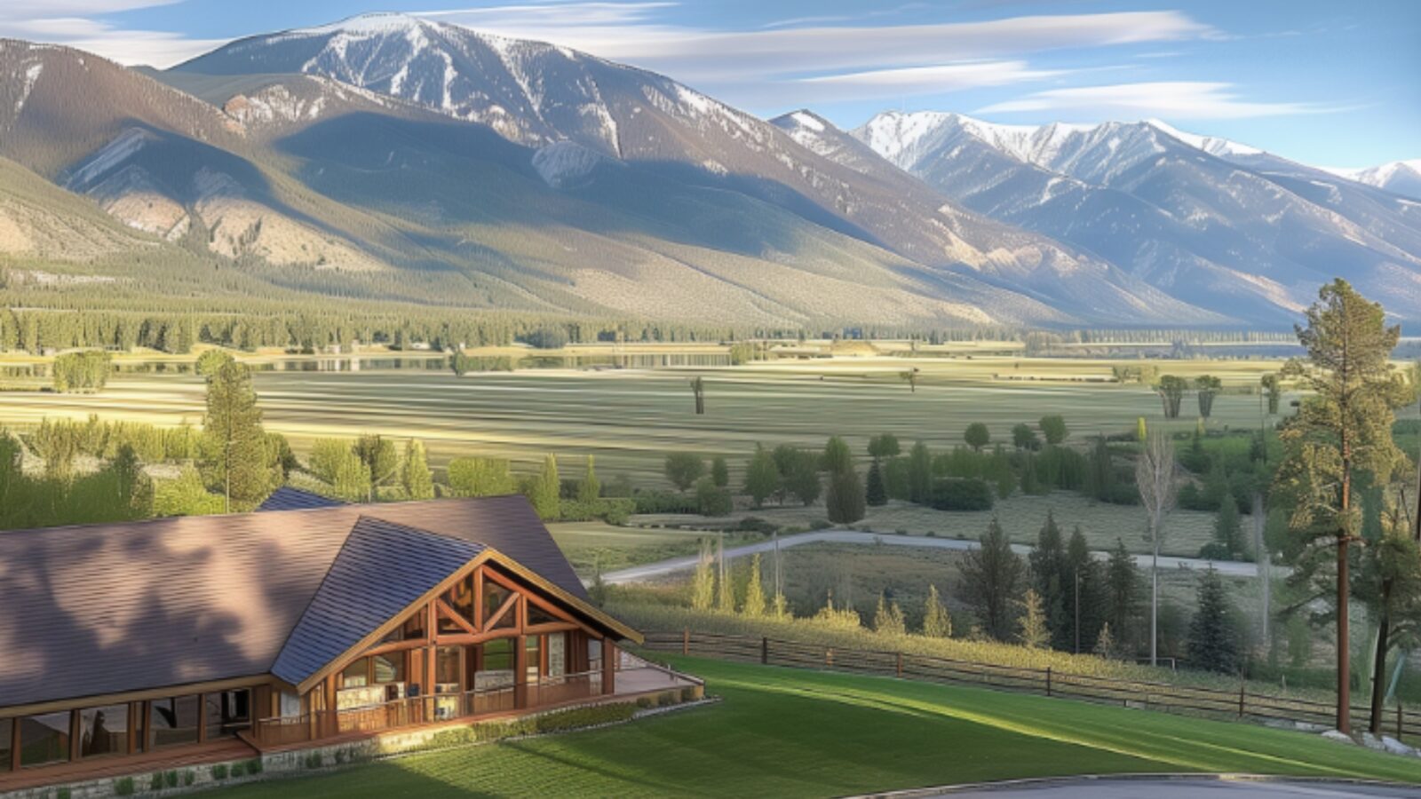 Montana Countryside - 37.5 Acres: Luxury Home for Sale in Columbia ...